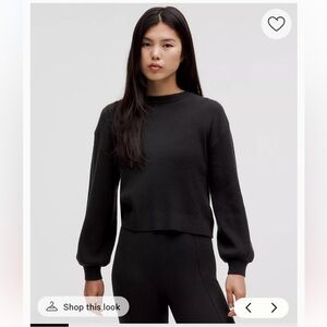 Lululemon Reversible Crossover Sweater - EUC